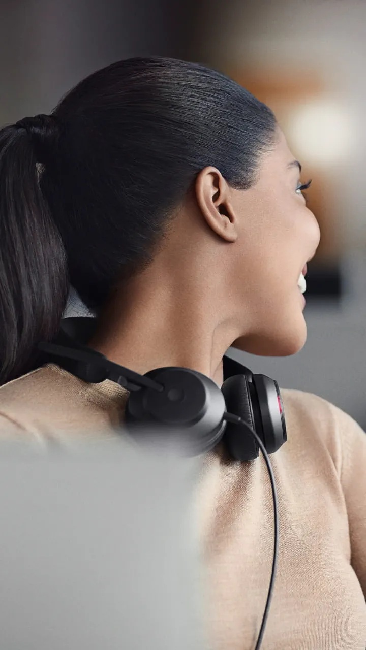 Jabra Evolve2 40 Duo USB-C Kulak Üstü Kulaklık